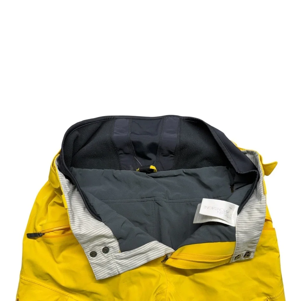Mountain Force Artisan de Montagne Mens Yellow Ski Pants Winter Snow Trousers 32